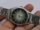 Vintage Seiko Type II 4336 8000 Green Dial Men Quartz Watch Japan Round Shape 36mm - Horloge: Antiek