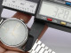 Delcampe - Vintage Seiko Type II 4336 8000 Green Dial Men Quartz Watch Japan Round Shape 36mm - Watches: Old
