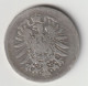 DEUTSCHES REICH 1874 C: 1 Mark, Silver, KM 7 - 1 Mark