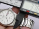 Delcampe - Vintage Seiko Chronos 8123 7090 White Dial Men Quartz Watch Japan Round 36mm - Watches: Old