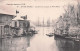 91 - ATHIS MONS - Crue Janvier 1910 -  La Seine A La Place Du Petit Mons - Athis Mons