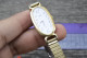 Delcampe - Vintage Seiko Gold Plated 1400 8500 Numeric Dial Lady Quartz Watch Japan Oval18m - Montres Anciennes