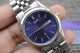 Vintage Citizen  KANJI DATE Blue Dial Men Quartz Watch Japan Round Shape 37mm - Watches: Old