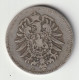 DEUTSCHES REICH 1874 H: 1 Mark, Silver, KM 7 - 1 Mark