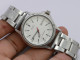 Vintage Seiko Chronos 7433 7030 White Dial Men Quartz Watch Japan Round 37mm - Horloge: Antiek