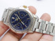 Vintage Burberrys Longdon Blue Dial Men Quartz Watch Japan Round Shape 38mm - Horloge: Antiek