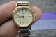 Vintage Seiko Gold Plated 1221 5230 Lady Quartz Watch Japan Octagonal Shape 21mm - Antike Uhren