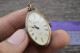 Vintage Seiko Silver Case Locket Pocket Watch Roman Numeral Hand Winding Watch - Horloge: Antiek