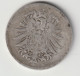 DEUTSCHES REICH 1875 C: 1 Mark, Silver, KM 7 - 1 Mark