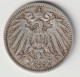 DEUTSCHES REICH 1905 A: 1 Mark, Silver, KM 14 - 1 Mark