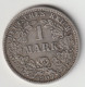 DEUTSCHES REICH 1907 J: 1 Mark, Silver, KM 14 - 1 Mark