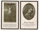 Malmedy, XHOFFRAIX, LONGFAYE, Avis De Décès D' Adolf LOFFET, Suite à Sa Participation à La Guerre 14/18, WW1 - Malmedy