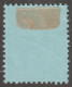 Persia, Middle East, Stamp, Scott#430, Used, Hinged, 3ch, Blue Paper, - Irán