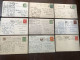 9 Postcards Lot UK IOM Isle Of Man Views Douglas Ramsey Groudle Glen Garwick Glen All Posted 1904-1955 - Man (Eiland)