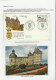 Delcampe - Collection De 72 Pages "Les Châteaux De France" Plus Double Cadeau - Collections, Lots & Series