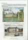 Delcampe - Collection De 72 Pages "Les Châteaux De France" Plus Double Cadeau - Lots & Serien