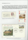 Delcampe - Collection De 72 Pages "Les Châteaux De France" Plus Double Cadeau - Verzamelingen & Reeksen