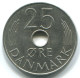 25 ORE 1977 DANEMARK DENMARK Münze #WW1025.D.A - Denmark