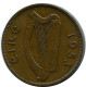1/2 PENNY 1953 IRLANDE IRELAND Pièce #AY648.F.A - Irlande