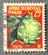 FRAWA0069U1 - Flowers - Adenopus - 25 F Used Stamp - AOF - 1958 - Gebruikt