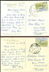 Peru, Lima, Lot Of 2 Postcards, Government Palace, Hotel Crilon, 1974, Sent To Skopje - Macedonia - Perù