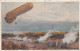 AK Fesselballon Unsere Artilleriewirkung Beobachtend - Prof. Schulze - Patriotika - 1915  (68650) - Balloons