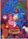 Virgen María Virgen Niño JESÚS Navidad Religión Vintage Tarjeta Postal CPSM #PBB853.ES - Jungfräuliche Marie Und Madona