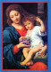 Vierge Marie Madone Bébé JÉSUS Religion Vintage Carte Postale CPSM #PBQ142.FR - Jungfräuliche Marie Und Madona