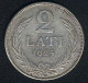 Lettland, 2 Lati 1925, Silber - Letland