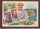 MONACO 444 / 447 / 445 De 1956 - Carte 1er Jour Le 2 Avril 1956 à MONACO - 2 Scan - Covers & Documents