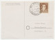 Card / Postmark Germany 1949 Johann Wolfgang - Goethe - Writer - Ecrivains
