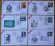 Austria - St. 25 FDCs From 1966 - 1974 / 1984 - Look Scans(4) - Verzamelingen