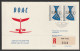 1966, BOAC, Erstflug, Liechtenstein - Blantyre Malawi - Posta Aerea