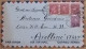 1951 Canada Lettre De Montreal Expedie Vers L'Italie Timbres Par Carnet 3scans - Postal History