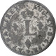 France, Louis XV, Double Sol, 1741, Strasbourg, Billon, TB+, Gadoury:281 - 1715-1774 Louis  XV The Well-Beloved