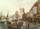 13 - Marseille - Quai Du Port Et Fort Saint Jean - D'après Une Gravure D'époque - Gravure Lithographie Ancienne - CPM -  - Joliette