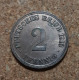 (LP334) - ALLEMAGNE -  2 Pfennig 1913 A, Berlin – Qualité - 2 Pfennig
