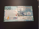 Billete Gambia 100 Dalasis Serie A0004235, Año 2019, Nº Bajisimo, UNC - Gambia