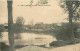 02 - Vic Sur Aisne - La Gare - Vue Prise De L'Avenue - Oblitération Ronde De 1914 - CPA - Voir Scans Recto-Verso - Vic Sur Aisne