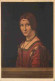 Art - Peinture - Léonard De Vinci - La Belle Ferronnière - Portrait Présumé De Lucrezia Crivelli - CPM - Voir Scans Rect - Peintures & Tableaux