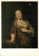 Art - Peinture - Rembrandt - Saskia à L'oeillet  - CPM - Voir Scans Recto-Verso - Peintures & Tableaux