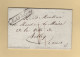 Mairie De Lyon - 68 - Rhone - 1826 - Courrier Signé Du Baron Rambaud - 1801-1848: Précurseurs XIX