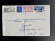 GREAT BRITAIN 1965? REGISTERED LETTER LITTLEHAMPTON TO BAYREUTH GERMANY GROOT BRITTANNIE - Storia Postale