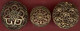 ** LOT  4  BOUTONS  AJOURES ** - Buttons