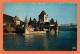 A434 / 311 Chateau D'OBERHOFEN Et Les Alpes ( Cachet Sur Timbre ) - Oberhofen Am Thunersee