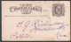 1881 USA UNITED STATES Chicago To Havenville Kansas  Stationery Entier Nenr - ...-1900