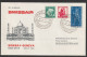 1970, Swissair, Erstflug, Bombay - Genf - Poste Aérienne