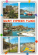 66  Saint-Cyprien  Multivue Plage Et Port   (Scan R/V) N°   25   \MT9118 - Saint Cyprien
