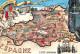 66 Carte Map Plan Du Département PO Banyuls Collioure Ceret CANET Cerbere ST-Cyprien Perpignan  N°  61   \MT9133 - Canet En Roussillon