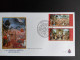 VATIKAN MI-NR. 1362-1365 FDC RESTAURIERUNG SIXTINISCHE KAPELLE (II) 2001 - FDC